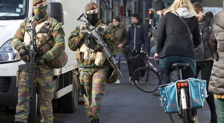 Belgium increases security forces in Brussels - ảnh 1